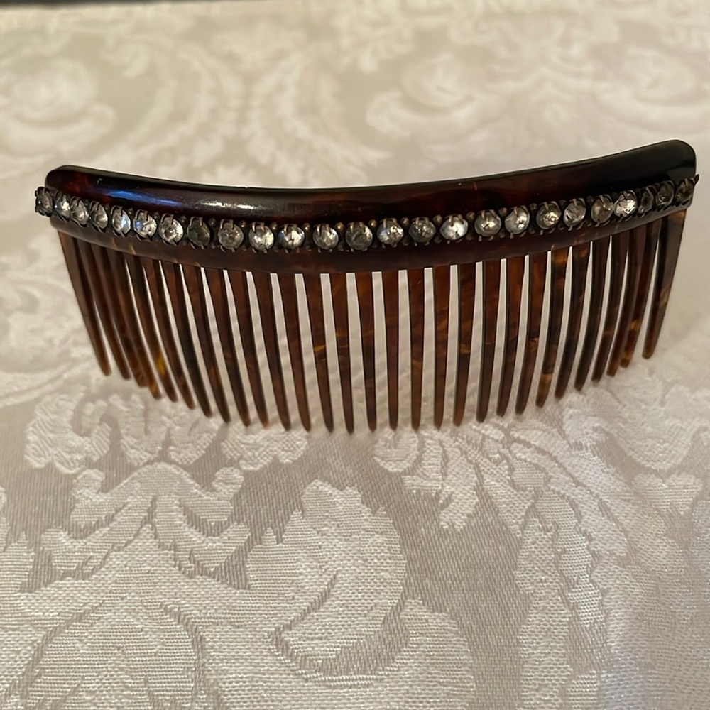 40’s Rhinestone Hair Comb